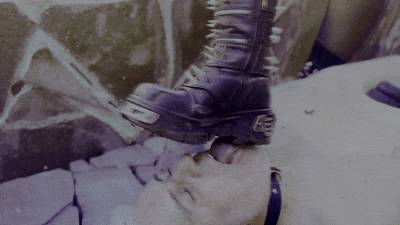 Muddy Boot Licking And Belly Punching In The Toile Hole- Mistress Zeida Lady Scarlet