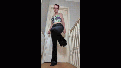 Princess Diss Stomping Hard And Jumping, Imagining It Was Your Face Underneath!