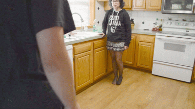 Kips Ballbusting Fishnet Trample