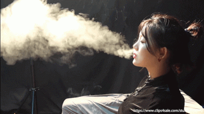Asia Chimney Heavy Smoking Girl Huniu's Interview Part2 4K