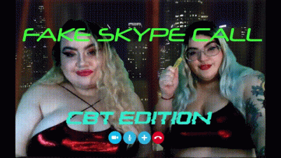 Fake Skype Call: Cbt Edition