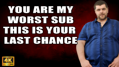Kingmarti: You Are My Worst Sub, Now It's Time To Pay!- (Financial Domination- Findom- Male Findom) 4k Uhd
