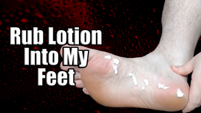 Kingmarti Teaches You To Rub Lotion Into His Feet