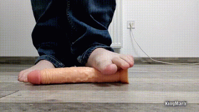 Barefoot Cock Trample