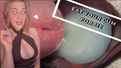 Eat Your Cum For Me Deny Her The Pleasure Cum Eating Instructions CEI Joicei Brianna Kelly Goddess Of Destruction