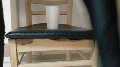 Squeezing Random Things With Booty
