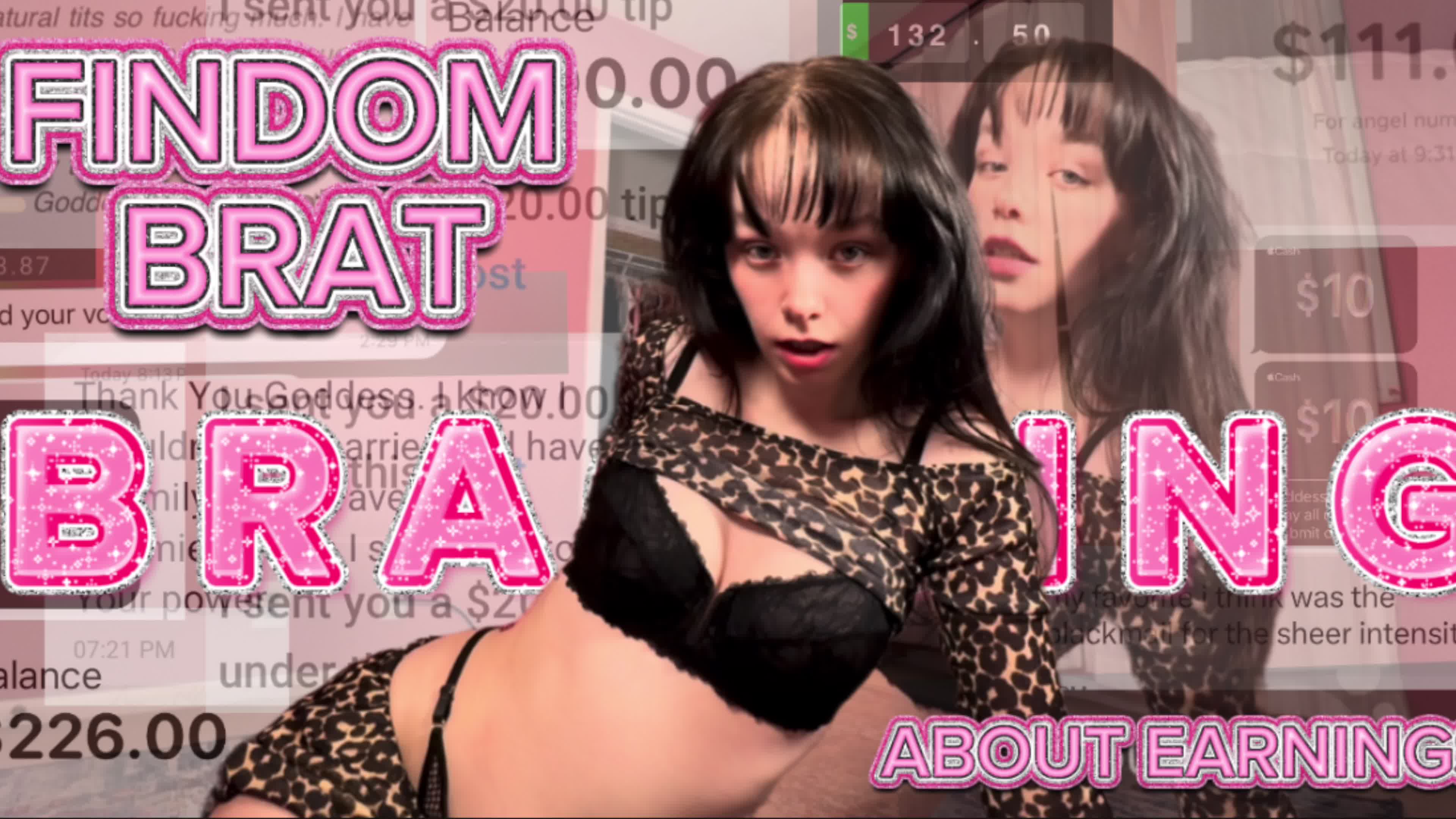 Findom Brat Bragging About October Earnings