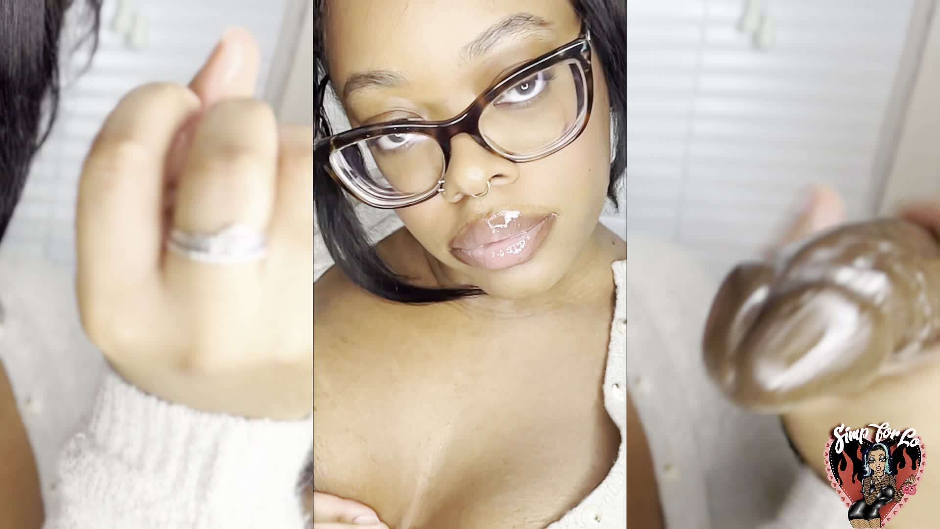 Remain Eye Contact Split Screen