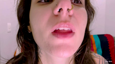 Slurping My Snot