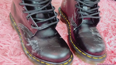 Cum Stained Doc Martens Boots Sex