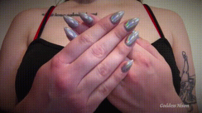 Shiny Manicure ASMR Tapping & Lotion