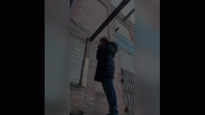 Smoking Giantess Sneaker Stamp