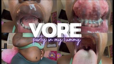 Vore, Party In My Tummy With Tiny Human
