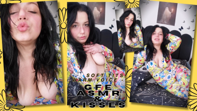 Soft Tits, Warm Voice: Gfe ASMR & Kisses