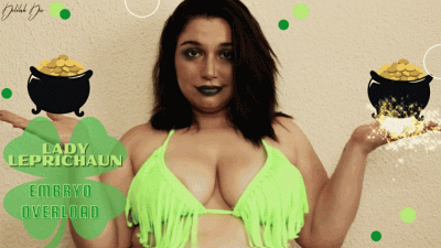 Lady Leprechaun Embryo Overload Leprechaun Uses Magic To Impregnate And Inflate Male POV