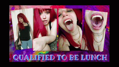 Qualified To Be Lunch