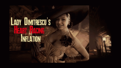 Lady Dimitrescu's Heart Racing Inflation POV Gets Body Inflated To The Pop By Resident Evil's Lady D!!