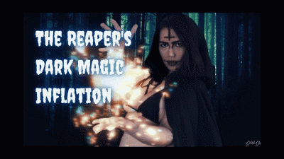 The Reaper's Dark Magic Inflation POV Gets Magically Inflated & Burst By The Grim Reaper!!