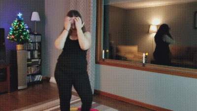Hula Hoop Strip In Front Of Window