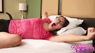 Early Morning Non-Stop Yawns!