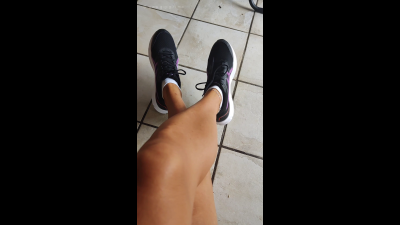 Socks Out Of Big Shoes