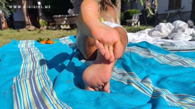 Big Soles In The Garden