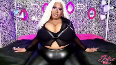 Lace, Leather And Sheer Mesh BBW Goddess Worship