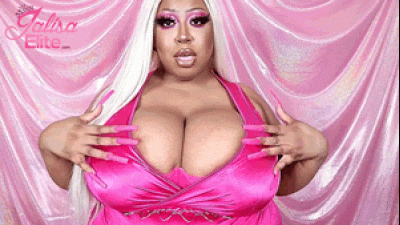 Black Barbie XXX Long Pink Nail **** JOI