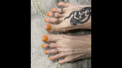 Toe Wiggles And Spreads Plus Foot Flexing With Toe Rings