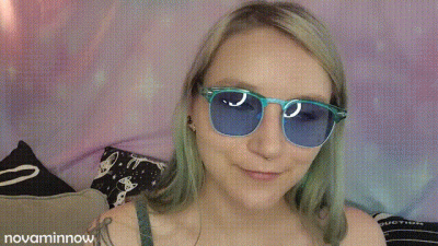 Trying On Sunglasses