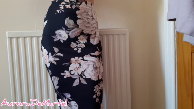 Pencil Skirt Body Worship