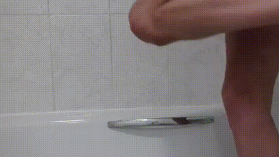 Bath Time Blowjob On BBC Dildo