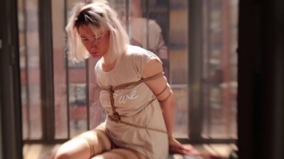 Sofi Tied With Ropes To The Balcony Rail_ Version 2