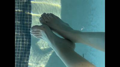 Pampering Pink Soles Of A Goddess