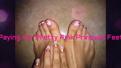 Pretty Pink Princess Feet