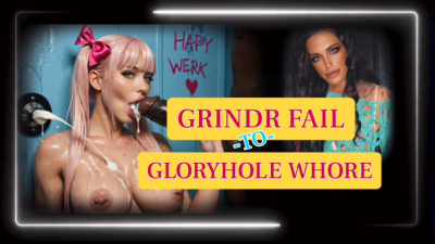 Grindr Fail To Gloryhole Whore- Crawl To The Gloryhole For Mistressravenfd & Suck Anonymous Cock- Encouraged Bi Humiliation