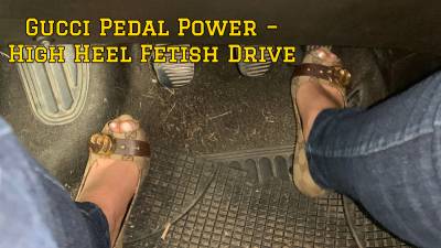 Gucci Pedal Power - High Heel Fetish Drive