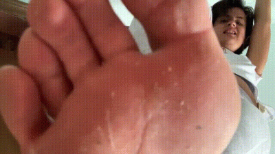 Squeezed By The Dirty Feet Of A Giantess