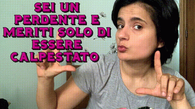 L'unica Cosa Che Meriti E Essere Calpestato Con I Miei Piedi