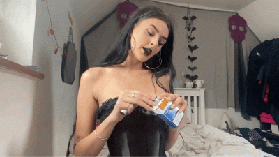 Sexy Smoking Succubus