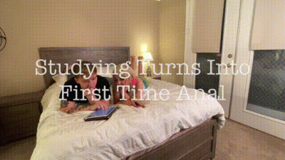 Studying Turns Into First Time Anal Ft: Ava Sinclaire