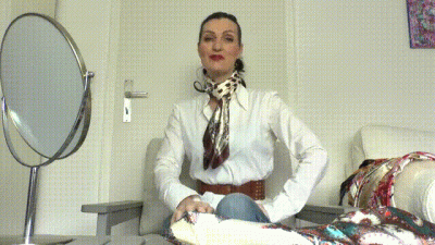 5 Satin Scarves Neckerchief