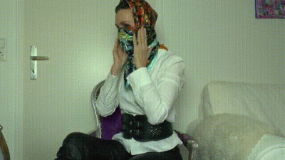 Satin Cloth Masks And Headscarf