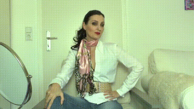 Satin Scarves For A Casual Outfit With Blue Jeans