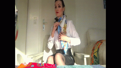 Satin Neckerchiefs Fitting
