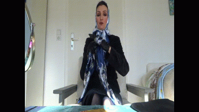Headscarf Mistress: Horny Jerk Off Instructions For Cloth Wankers