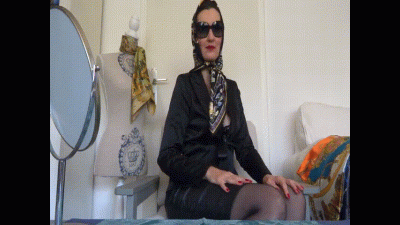 In The Silk Scarf Fitting Studio: Trying On Headscarves, Neckerchiefs, Scarf Face Mask Part 2