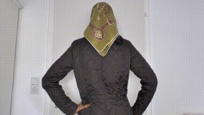 My Autumn Outfit: Brown Vintage Quilted Jacket With A Corduroy Collar And Breeches