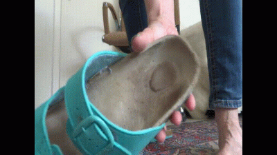 Edging Masturbation Instructions, Dangling Game With Turquoise Slippers