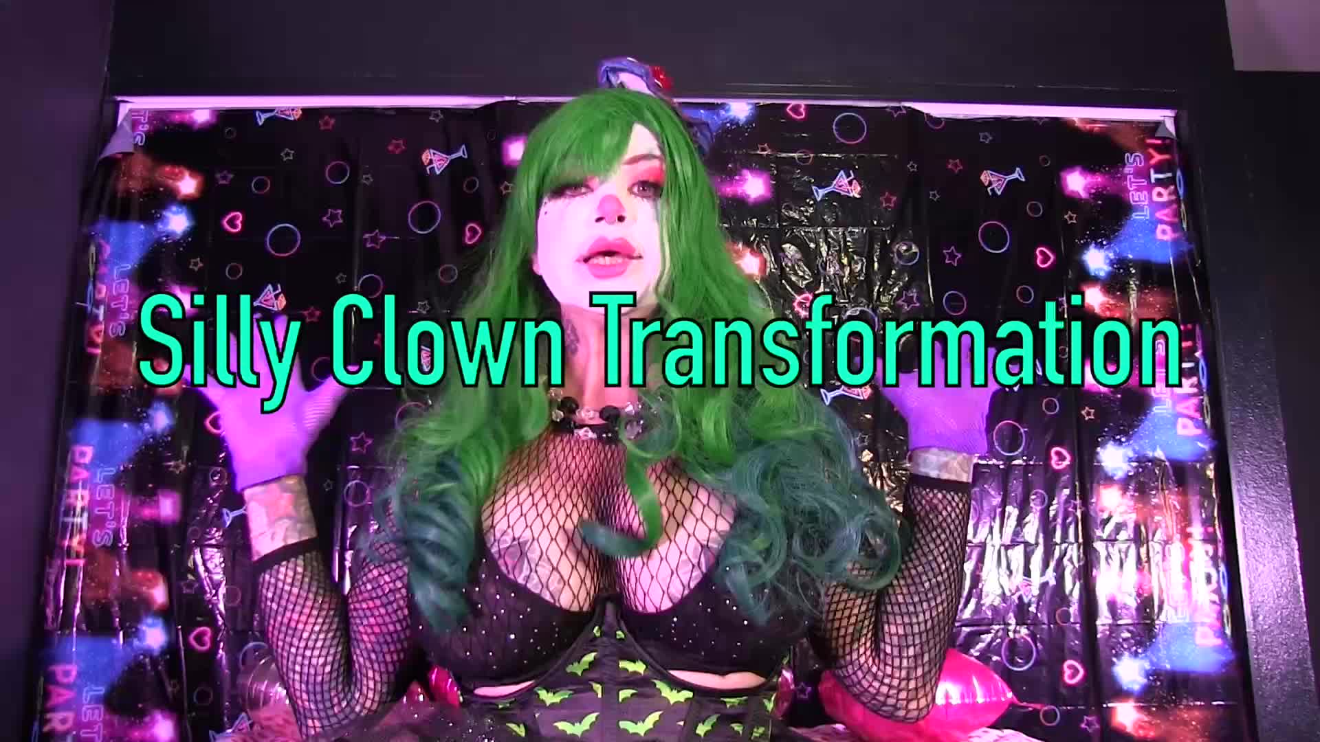 Silly Clown Transformation With Maya Sinstress